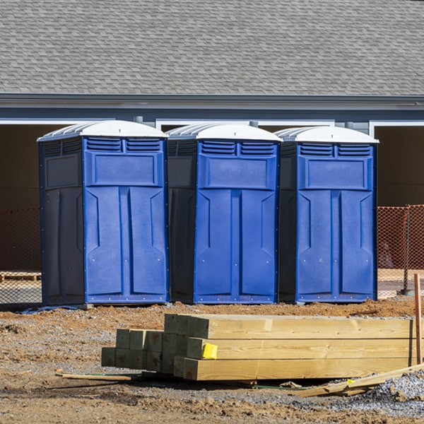 are there any additional fees associated with porta potty delivery and pickup in Tipton